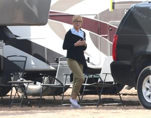 Jennifer Aniston set of 'We're the Miller' in NM 9/24/12 