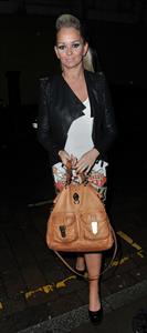 Jennifer Ellison Corrie Musical Manchester on May 10, 2012