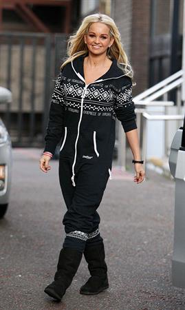 Jennifer Ellison ITV studios in London on January 4, 2011