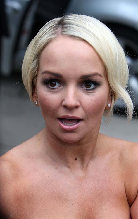 Jennifer Ellison ITV studios London 9th Jan 2012 