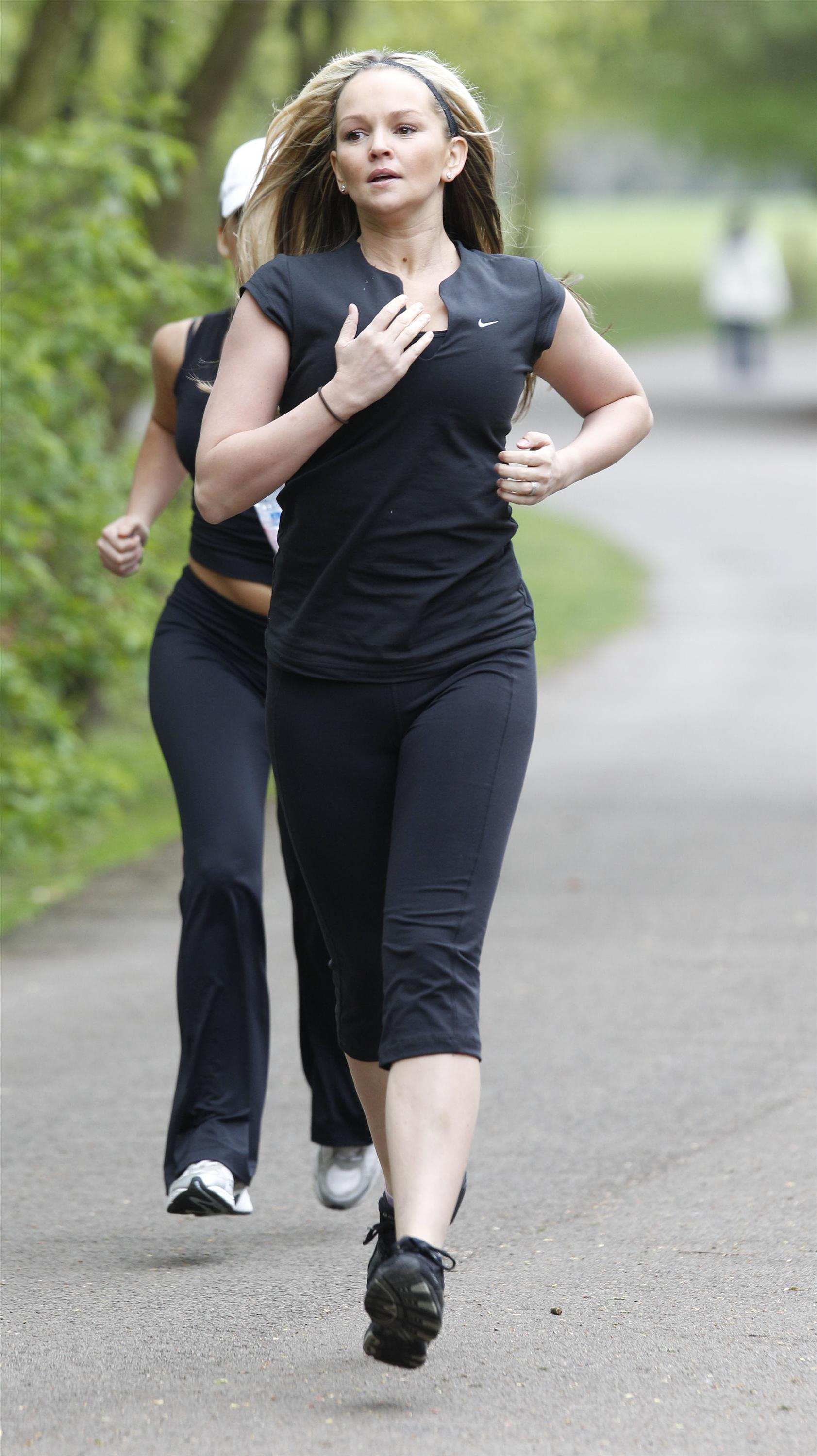 Jennifer Ellison Pictures Jennifer Ellison working out in Liverpool April 14, 2011