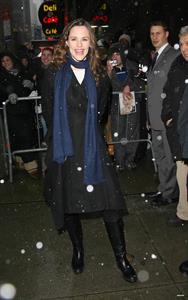 Jennifer Garner arriving at the Good Morning America Studios in New York City February 10, 2010