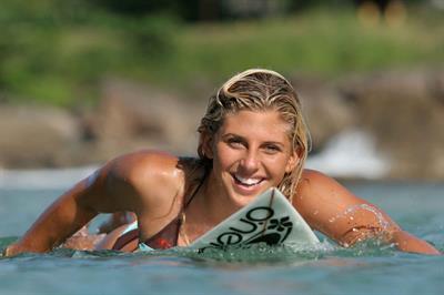 Sage Erickson in a bikini