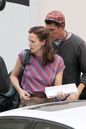 Jennifer Garner Filming 'Dallas Buyers Club' in New Orleans (November 15, 2012) 