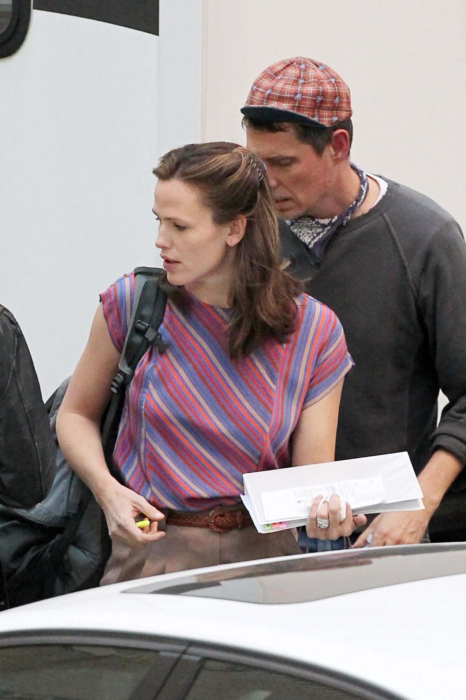 Jennifer Garner Filming 'Dallas Buyers Club' in New Orleans (November 15, 2012) 