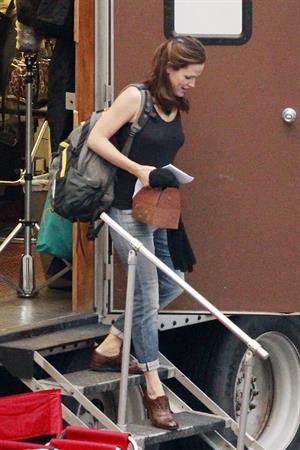 Jennifer Garner Filming 'Dallas Buyers Club' in New Orleans (November 15, 2012) 