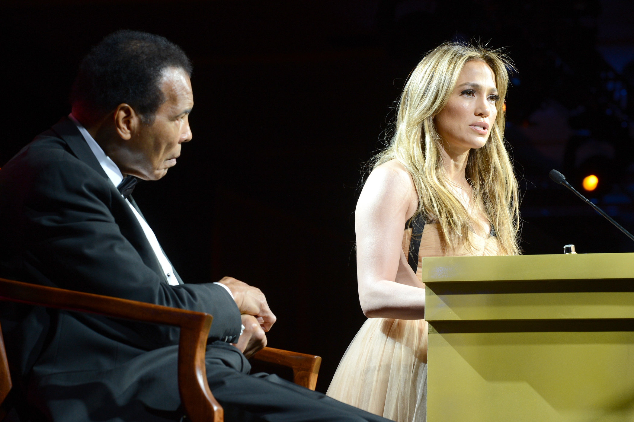Jennifer Lopez Muhammad Ali's Celebrity Fight Night XIX in Phoenix, Mar. 23, 2013 