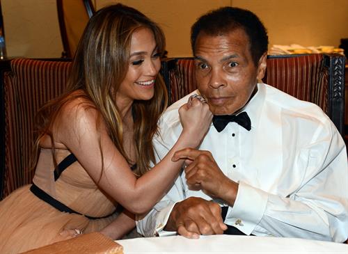Jennifer Lopez Muhammad Ali's Celebrity Fight Night XIX in Phoenix, Mar. 23, 2013 