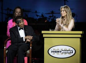 Jennifer Lopez Muhammad Ali's Celebrity Fight Night XIX in Phoenix, Mar. 23, 2013 