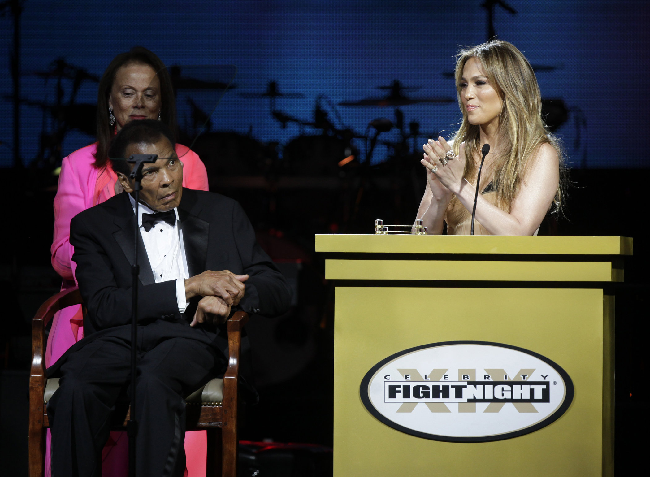 Jennifer Lopez Muhammad Ali's Celebrity Fight Night XIX in Phoenix, Mar. 23, 2013 