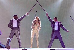 Jennifer Lopez Muhammad Ali's Celebrity Fight Night XIX in Phoenix, Mar. 23, 2013 