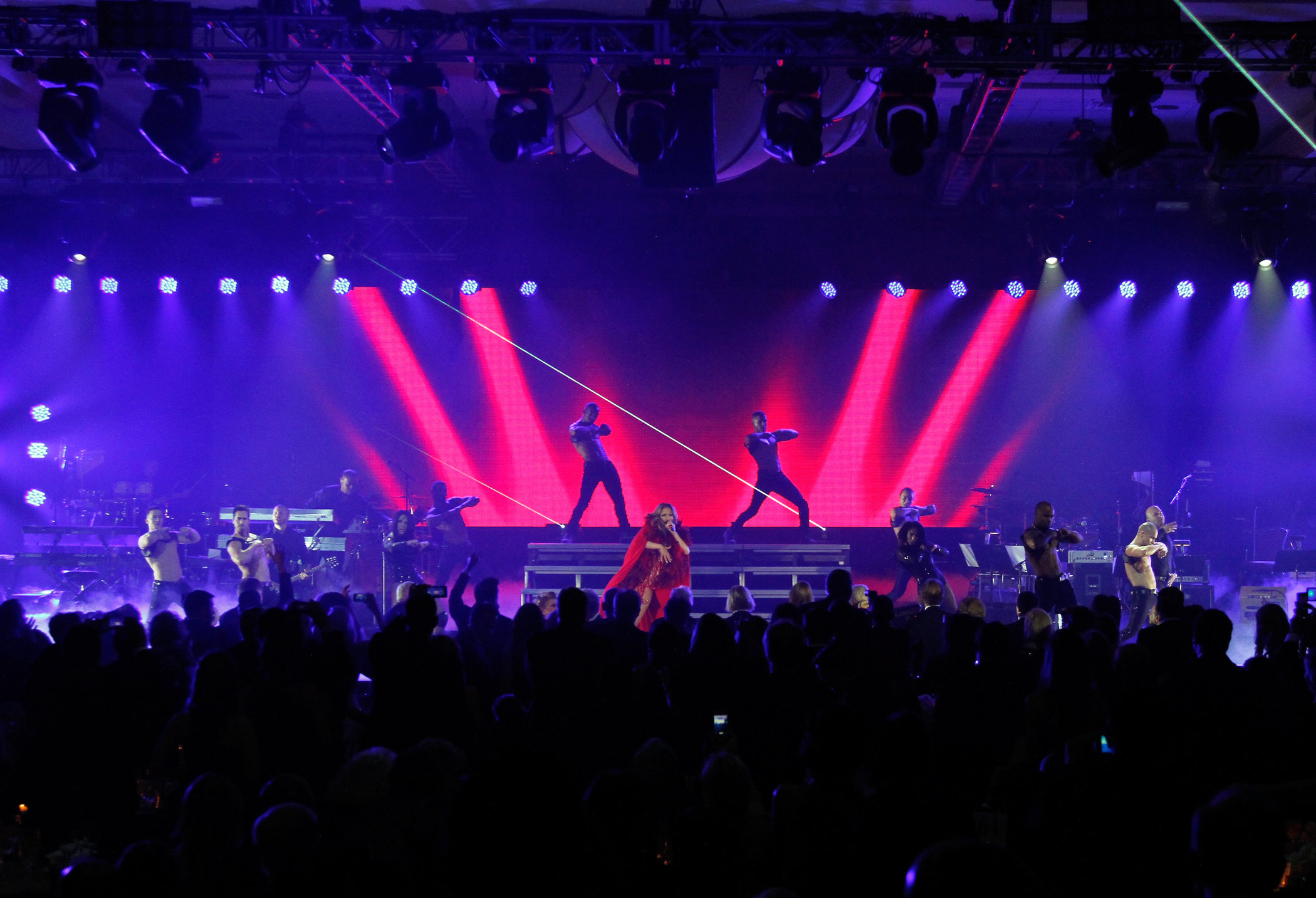 Jennifer Lopez Muhammad Ali's Celebrity Fight Night XIX in Phoenix, Mar. 23, 2013 