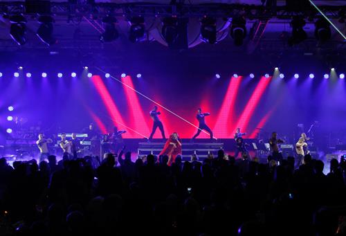 Jennifer Lopez Muhammad Ali's Celebrity Fight Night XIX in Phoenix, Mar. 23, 2013 