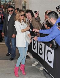 Jennifer Lopez - Pictured at Radio 1 in London on May 30, 2013