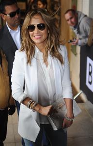 Jennifer Lopez - Pictured at Radio 1 in London on May 30, 2013