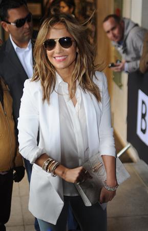 Jennifer Lopez - Pictured at Radio 1 in London on May 30, 2013