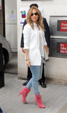 Jennifer Lopez - Pictured at Radio 1 in London on May 30, 2013