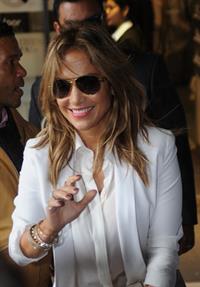 Jennifer Lopez - Pictured at Radio 1 in London on May 30, 2013