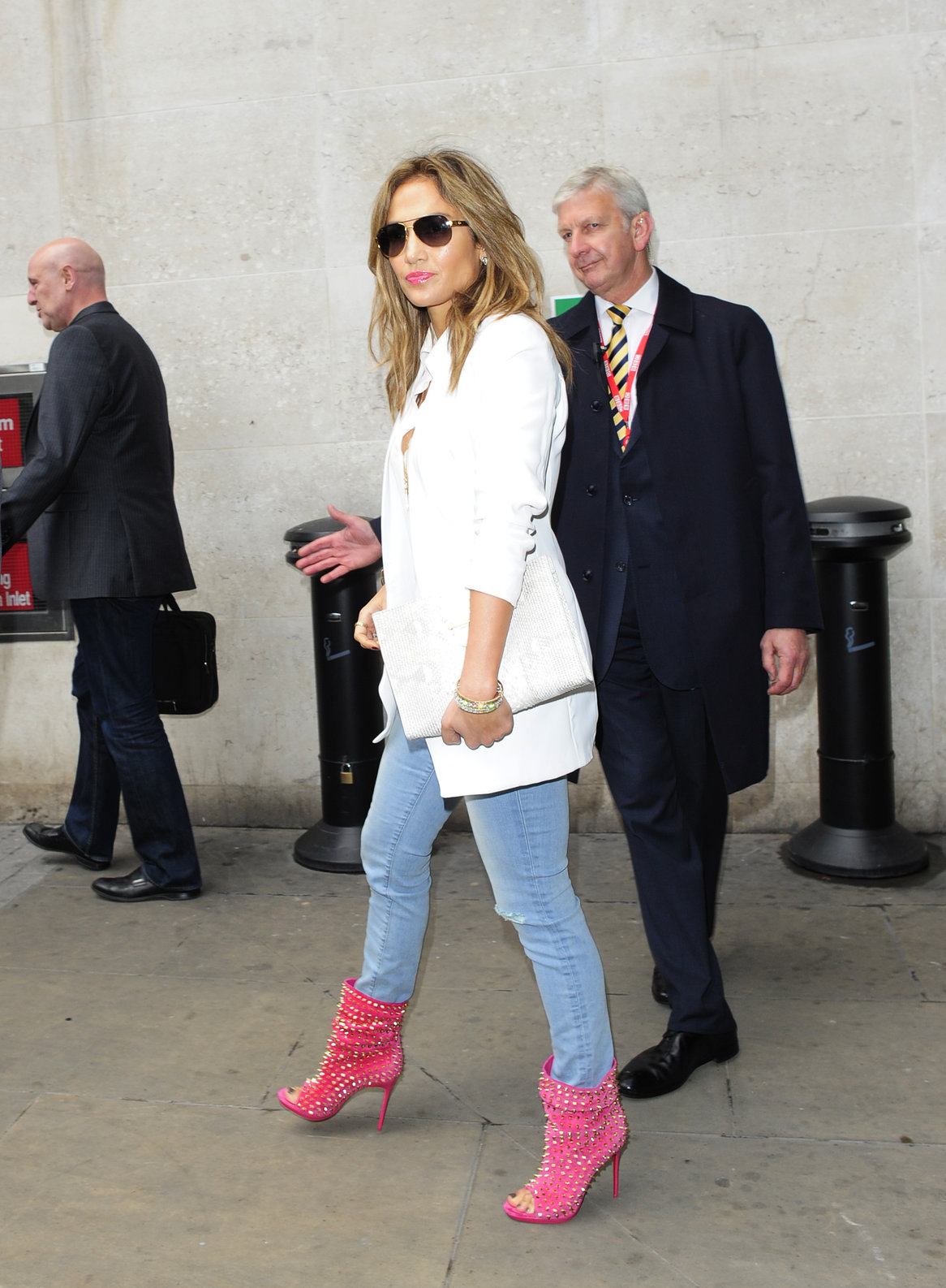 Jennifer Lopez - Pictured at Radio 1 in London on May 30, 2013