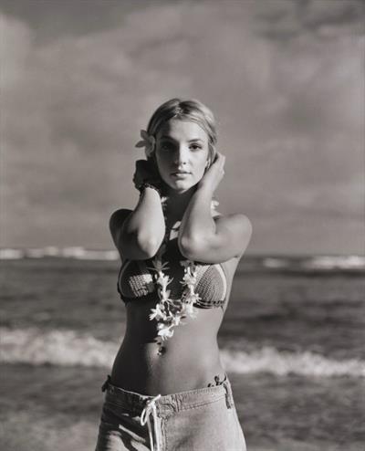 Britney Spears in a bikini