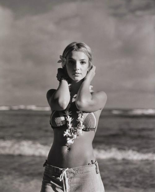 Britney Spears in a bikini