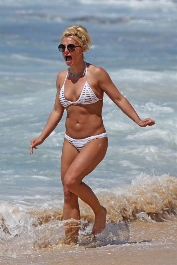 Britney Spears in a bikini