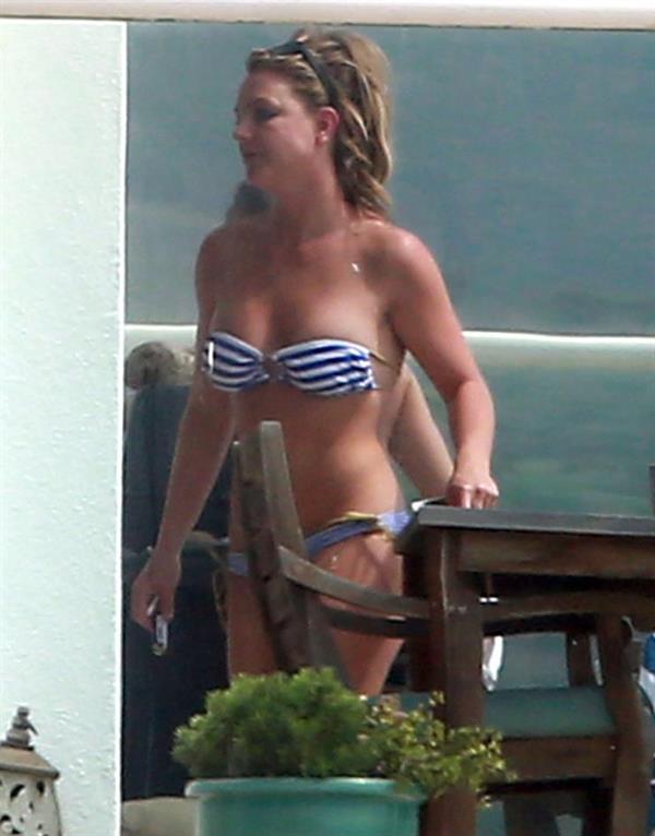 Britney Spears in a bikini