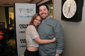 Jennifer Love Hewitt The Covino & Rich Show at SiriusXM Radio in NY March 4, 2013 