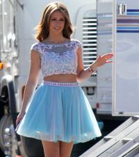 Jennifer Love Hewitt On the set of The Client List in Los Angeles January 4, 2013 