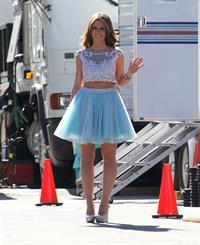 Jennifer Love Hewitt On the set of The Client List in Los Angeles January 4, 2013 