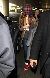 Jennifer Love Hewitt At LAX Airport December 29, 2012  