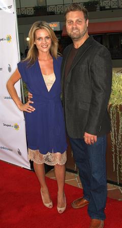 Jessalyn Gilsig LA Shorts Fest 2009 opening night July 23rd 2009  