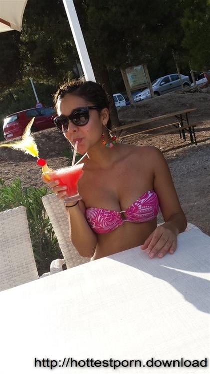 Anonymous in a bikini