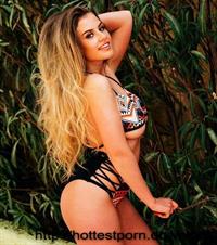 Anonymous in a bikini