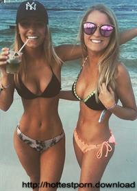 Anonymous in a bikini