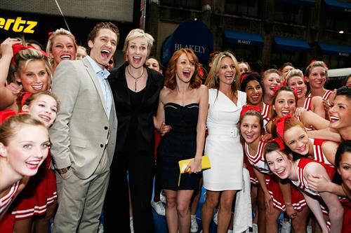 Jessalyn Gilsig Glee Cheerleaders Eclusive Performance at Fox's Upfront Presentation May 18th 2009  