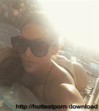 Anonymous in a bikini