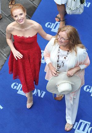 Jessica Chastain - Giffon Film Festival, Italy 7/21/13  