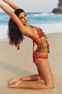 Caroline Austin in a bikini