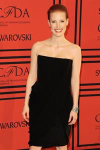 Jessica Chastain 2013 CFDA Fashion Awards in New York - June 3, 2013 