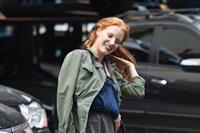 Jessica Chastain - The set of  The Disappearance of Eleanor Rigby  in New York City (13 Jul 2012)