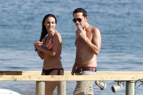 Jessica Lowndes wearing a bikini in Spain June 26, 2012