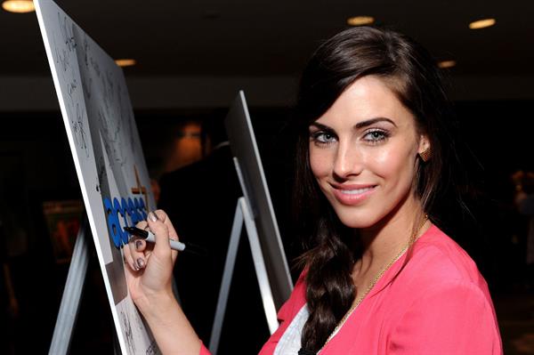 Jessica Lowndes Access Hollywood Stuff You Must Lounge on January 15, 2011