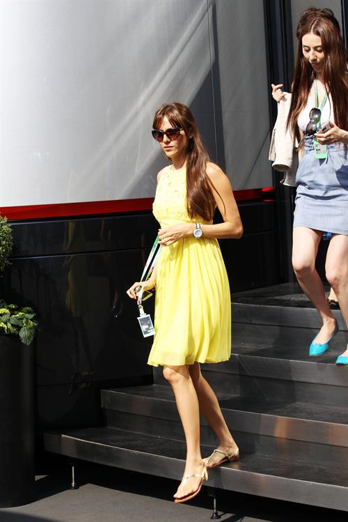 Jessica Michibata Pictures Jessica Michibata attends the Formula 1 Monaco Grand Prix (May 24-27, 2012)