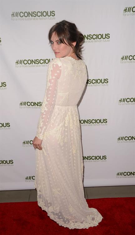 Jessica Stroup H&M's Exclusive Conscious Collection Launch Party in San Francisco, April 3, 2013 