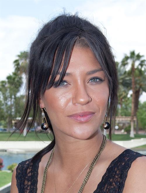 Jessica Szohr attending the Guess Hotel and Lovecat Magazine Party on April 13, 2012