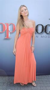 Joanna Krupa promotes her apperance on Top Model in Warsaw Poland