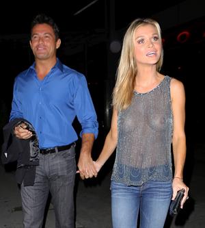 Joanna Krupa Nude Pictures Joanna Krupa - Braless See -Through Candids in Beverly Hills