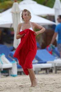 Julianne Hough bikini candids in St Barts 1/4/13  