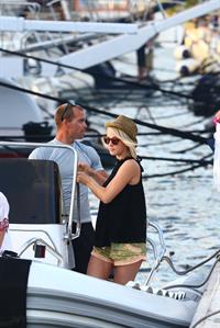Julianne Hough shopping in St Barts 1/3/13  